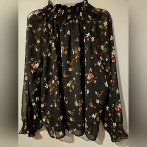 Madewell Floral Blouse Size L